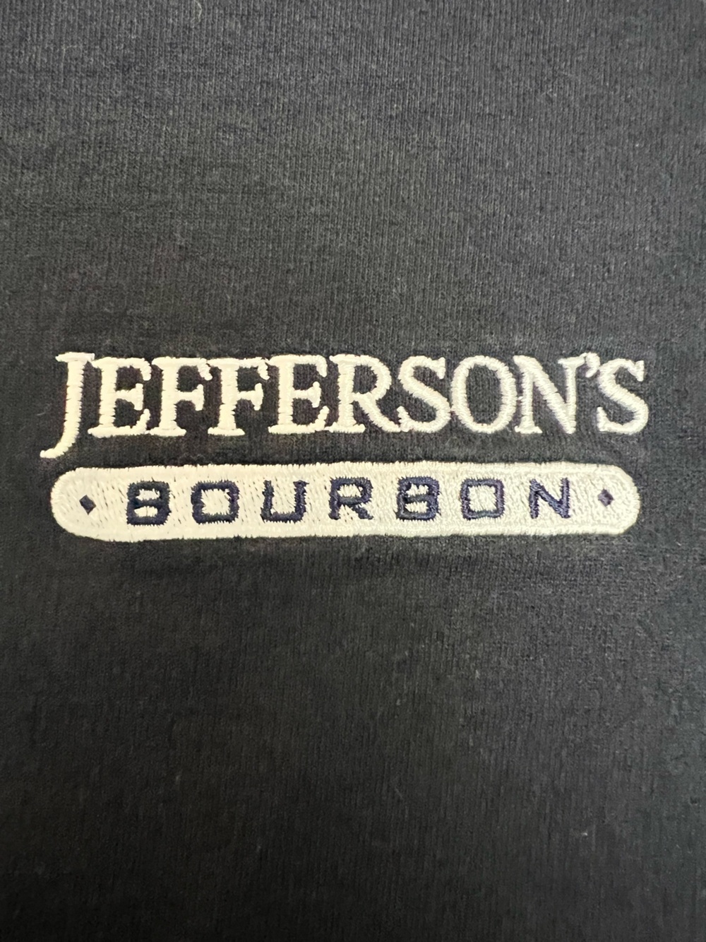 Jefferson’s bourbon navy crew sweatshirt size small